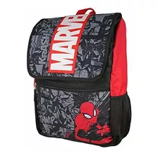 Marvel Spiderman Backpack Front Flap Compartimiento Mochila