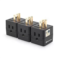 [certificación Ul] 3 Paquetes De Adaptador De Pared De...