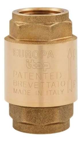Valvula Check 2 Pulgadas Europa Italiana 100% Cobre Itap