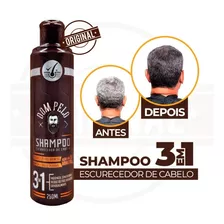 Escurecedor De Cabelos Grisalhos E Barba 3 Em 1 250 Ml Promo