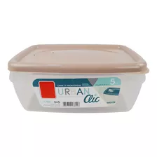 Taper Plástico Hermético Para Alimentos Microondas Rena 5lts