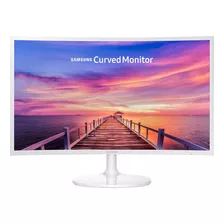 Monitor 27 Samsung Cf391 Fhd Curvo U-slim White