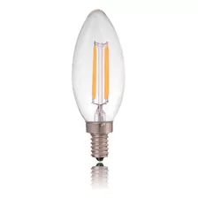 Bombillo Led 4w Tipo Edison Vintage Vela E12 Luz Calida 110v