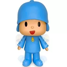 Boneco De Vinil Pocoyo Versão Grande Articulado Cardoso Toys