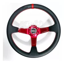 Volante Deportivo Nardi Metal Carbono Eco Cuero Auto Karvas 