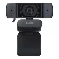 Webcam C200 Rapoo 720p Rotacao 360 Usb Preto