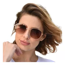 Lentes Gafas De Sol Mujer Materia Eyewear Mts-1347 Metal
