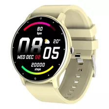 Relógio Inteligente My Watch I-fit Monitore Esportes E Saude Cor Da Caixa Bege