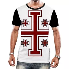 Camisa Camiseta Cruzadas Ordem Dos Cavaleiros Templarios 6