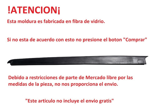 Moldura Lateral Caja Ford Lobo Cab. Sencilla, Cab 1/2 04-08 Foto 2