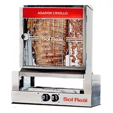 Asador Criollo Mini Acm Sol Real - Acero Inoxidable 