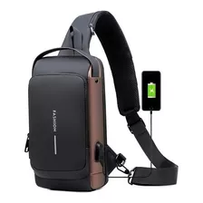 Bolso De Hombro Deportivo Antirrobo 2n Con Carga Usb