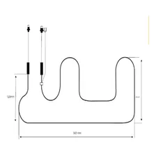 Resistencia Aluminio Heladera Zenith 713/sf--0402- 220v 24.2