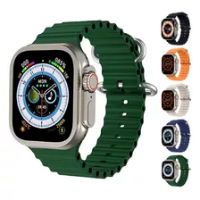 Smartwatch Modelo W69+ X One Ultra Dual Core Tela Amoled 1gb