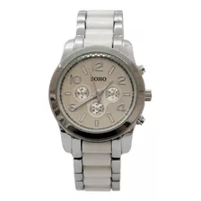 Reloj Pulsera Dama Mujer Analógico Malla Metal Ch280 Soho 