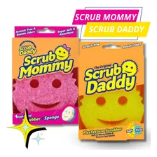 Pack Esponja Scrub Daddy + Scrub Mommy