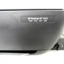 Impresora Multifunción Hp Deskjet Gt 5820 Wifi Negra Usada