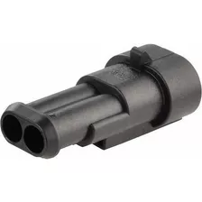 Conector Estanco Tyco Amp Superseal Recep 2 Vias 282104-1