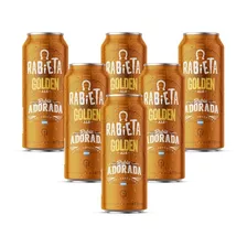 Cerveza Rabieta Golden Ale 473cc Pack X6 Latas