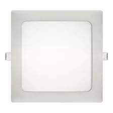 Kit 2 Luminárias Painel Plafon Led 18w Kian Quadrada Embutir