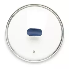 Tampa De Vidro Para Panela Polishop 24cm - Ichef - Azul