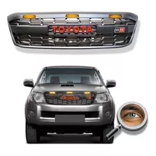 Parrilla Hilux 2006 Al 2011 Trd Gr C/ Drl Leds Tuningchrome