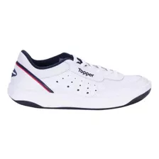 Zapatillas Topper X-forcer Color Blanco/azul/rojo - Adulto 35 Ar