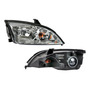 Set Faros Delanteros Fdo Negro C/luz Da Depo Focus 15 - 16