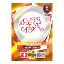 Cartas Adrenalyn Qatar 2022 - Team Switzerland.