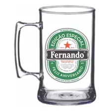 Kit 50 Caneca De Chopp 500ml Personalizada Para Festa.