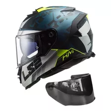 Capacete Ls2 Ff800 Storm Sprinter + Viseira + Sistem Easy Fi