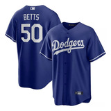 Jersey Mookie Betts Los Angeles Dodgers Jersey Para Adultos