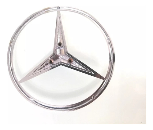 Pegatina Universal Mercedes-benz Emblema Maletero 9cm Foto 2