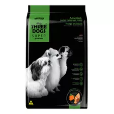 Three Dogs Super Premium Adult. Raz. Peq. 1kg