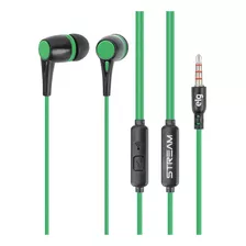 Fone De Ouvido Com Microfone Str05gk Verde - ELG