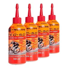 Lubrificante Tectire Tec 50 Cera 120ml 4 Unidades