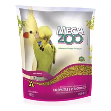 Megazoo Pm13 Calopsitas E Periquitos 350g - Pm 13