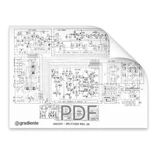 Esquema Elétrico Amplificador Gradiente M246 E/g/u/a/mex +