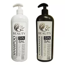 Shampoo + Acondicionador Beauty Original, Sin Sal, 1000 Ml