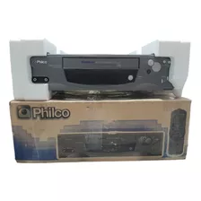 Video Cassete Deck Philco Pvc-4h12n Novíssimo Zero Impecável