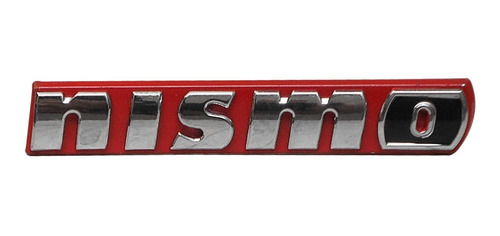 Emblema Nissan Nismo Parrilla Rojo O Cromo Tornillos Foto 2