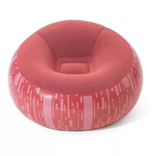 5 Sillones Puff Inflables Rosa, Bestway, Gamer, Comodo, 