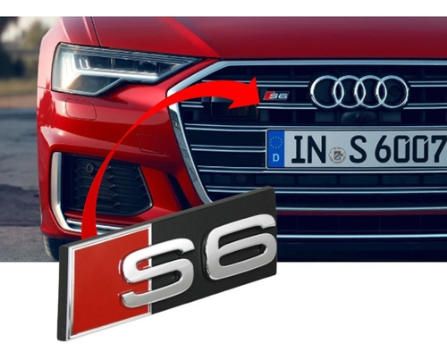 Emblema Para Parrilla S6 Audi S6 1995-2022 Foto 2