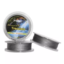 Linha Tiburon Multifilamento Trecciato 8x 0,18mm 28lbs 150m