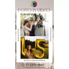 Fotografo Video Bodas Fiestas De 15 Eventos Empresariales