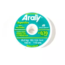 Nylon Araty Superflex 0.70mm X 100 Mts 25 Kilos Resistencia