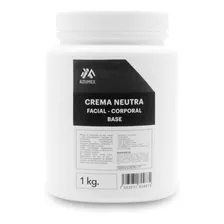  Crema Neutra Facial Corporal Base Sin Aroma 1 Kilogramo Tipo De Envase Tarro