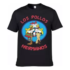 Playera Los Pollos Hermanos, Cuello Redondo Manga Corta