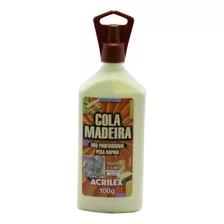 Cola Líquido Acrilex Cola Para Madeira 100g - Acrilex