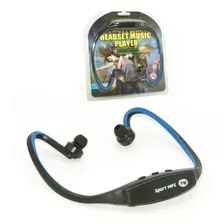 Auricular Reproductor De Mp3 Memorias Y Fm -tvirtual